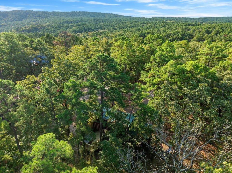 Come stay at Broken Bow's Rekindled, in the heart of the Ouachita National Forest!