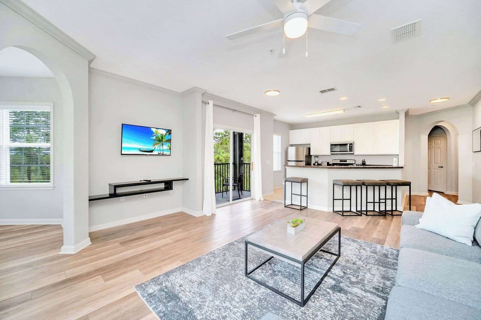 Living Room with Modern Furnishings 