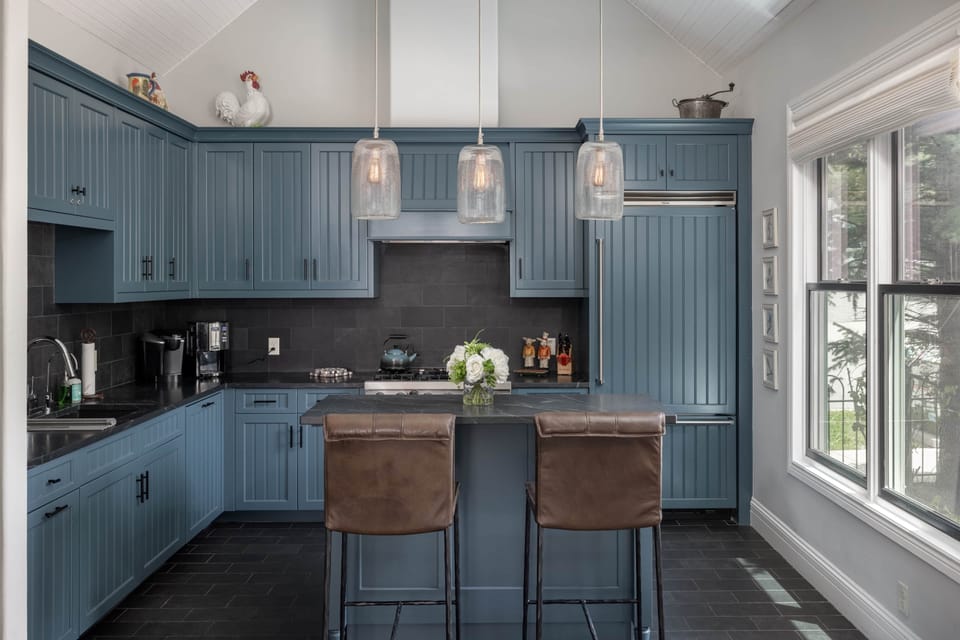 Spacious kitchen at The Residence on South Oak
