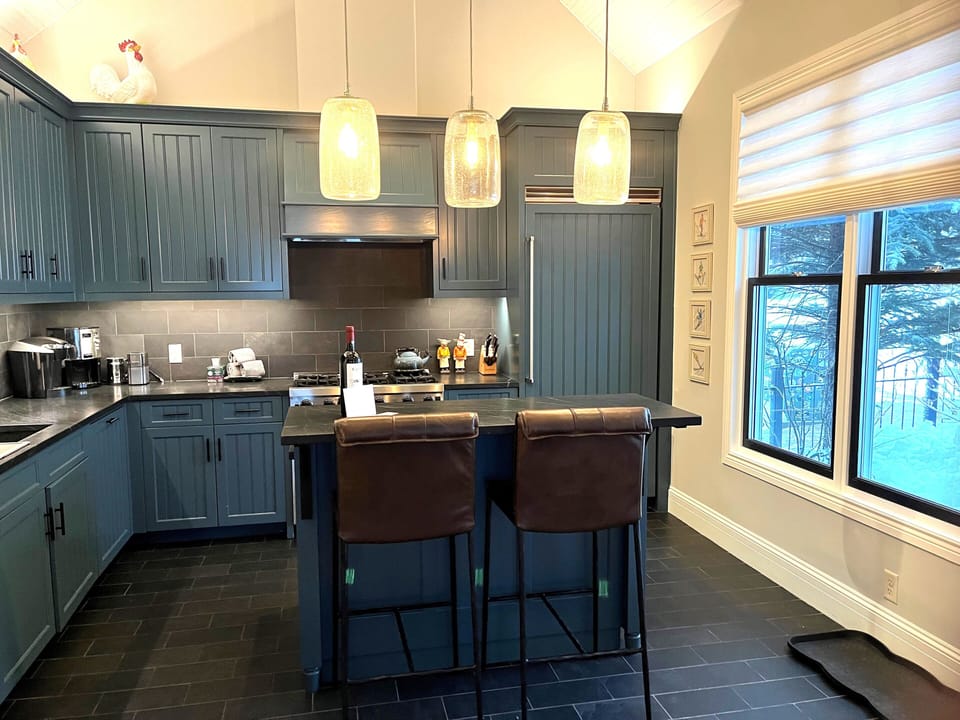 Kitchen overview at The Residence on South Oak