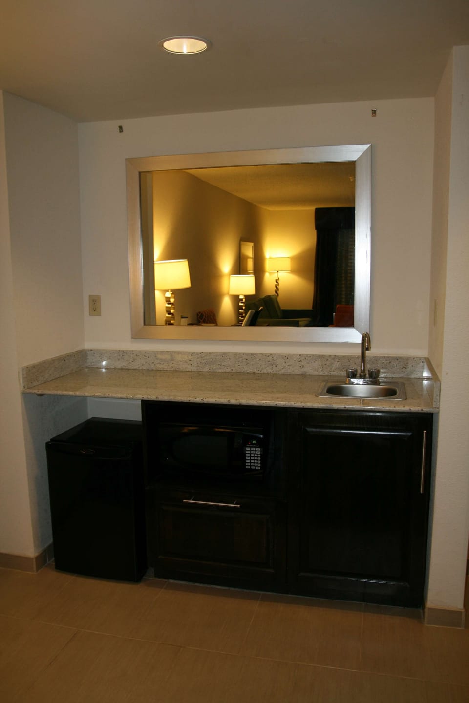 Room, 1 King Bed, Accessible | Living area | 50-inch flat-screen TV with satellite channels, TV