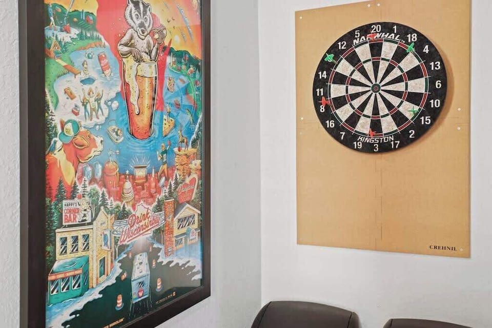 Darts located on the main level
