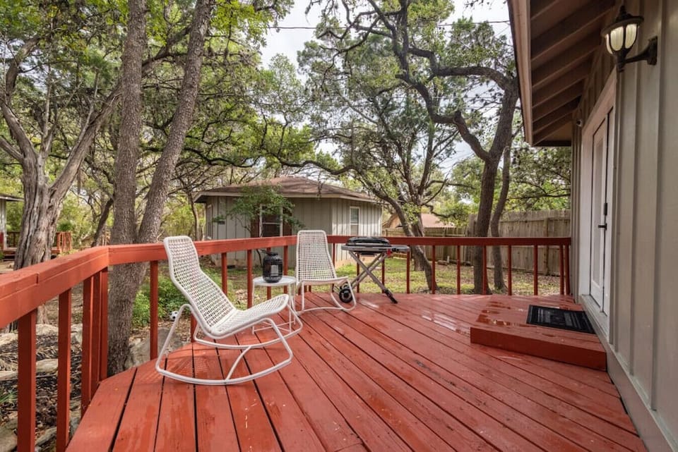 Grill up your favorite meal out on the spacious deck.