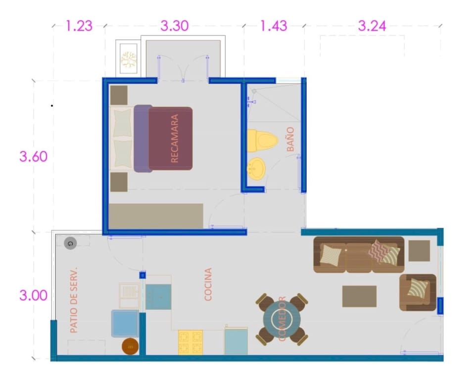 Apartment measurements