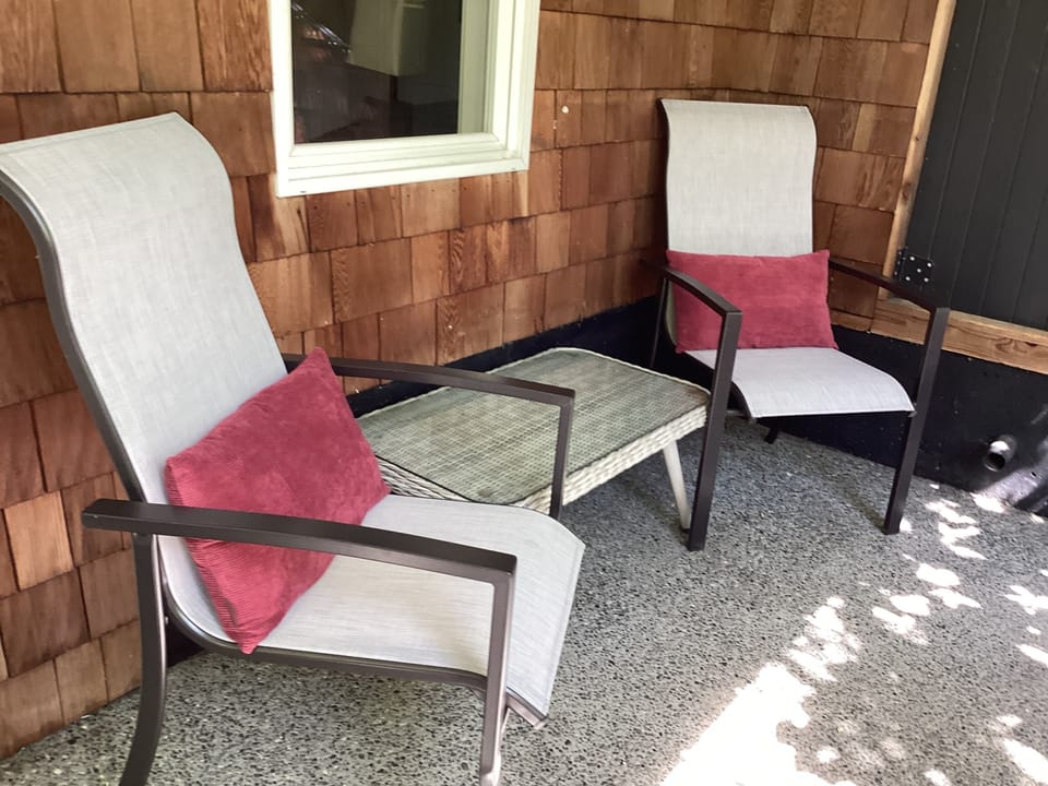 Patio for guest use