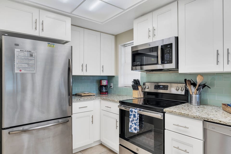 Kitchen with amazing amenities