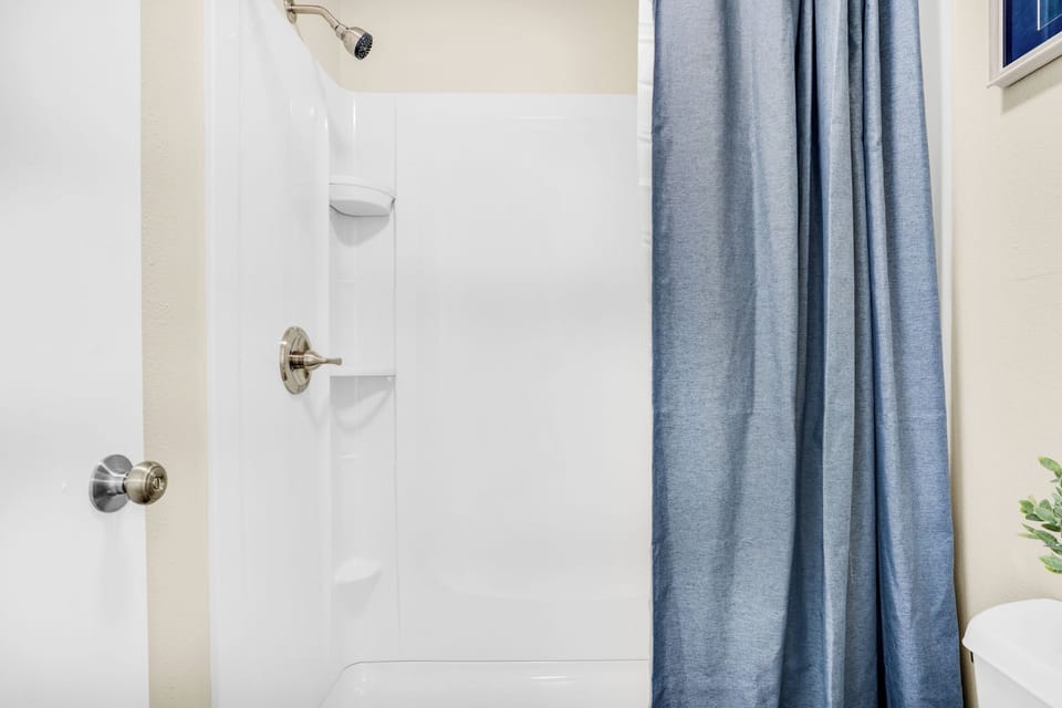 Master shower