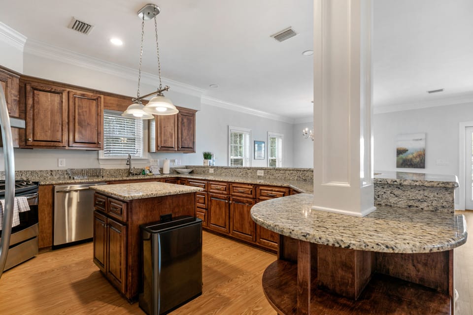Signature House, 5 Bedrooms, Balcony, Beach View | Private kitchen | Coffee/tea maker, fridge, microwave, oven