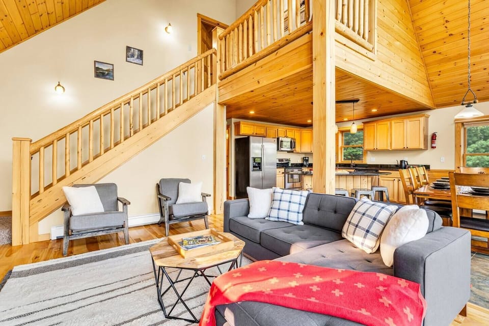 Here, the perfect living room and comfy sofa unfolds, a sanctuary of coziness and entertainment.