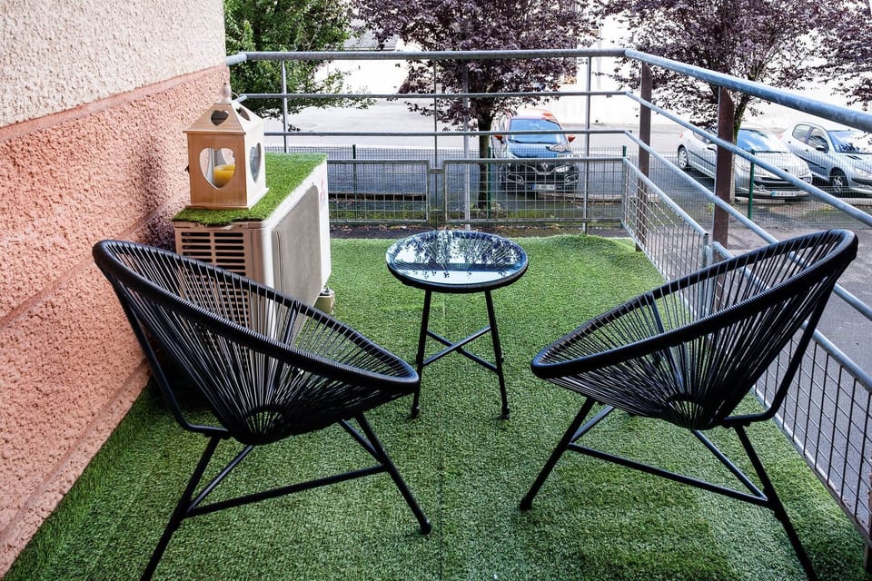 Balcon privé  : votre coin de repos