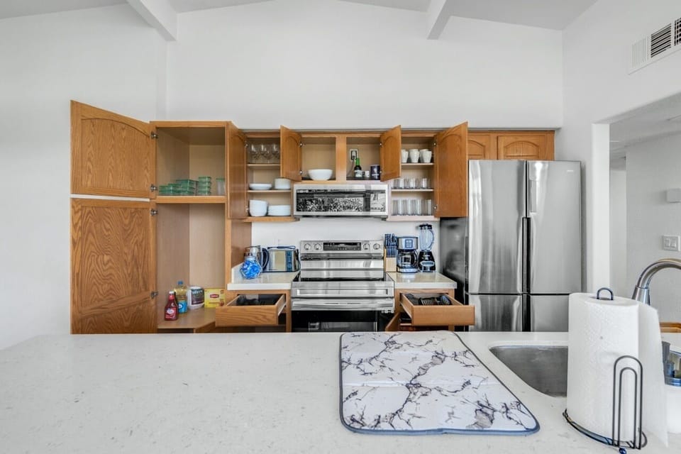 Stocked Open Kitchen, Culinary Delights, Unforgettable Dining Experiences