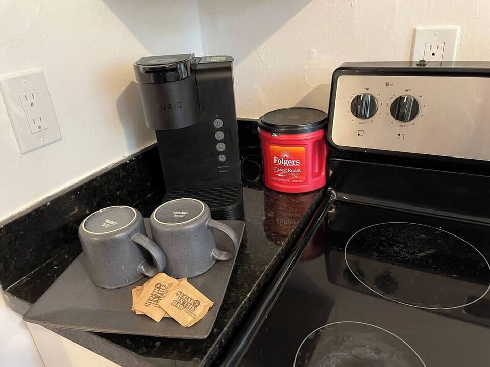 But coffee first…