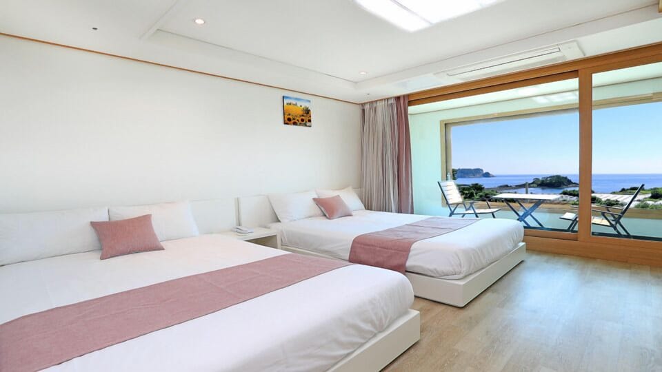Family Twin Room, Ocean View | Free WiFi