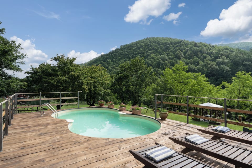 Seasonal outdoor pool
