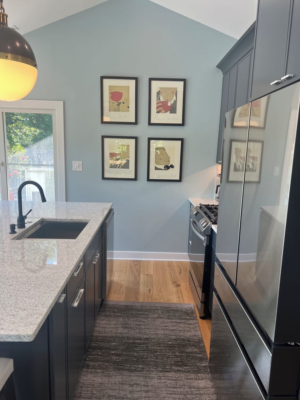 Kitchen Work Area
Refrigerator