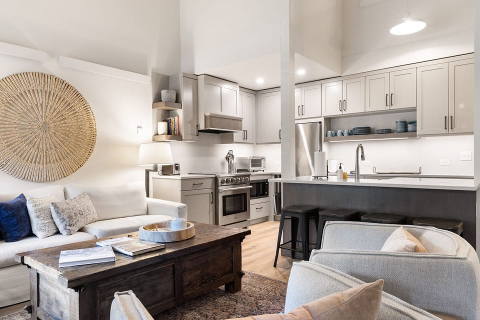 Living Room and Kitchen