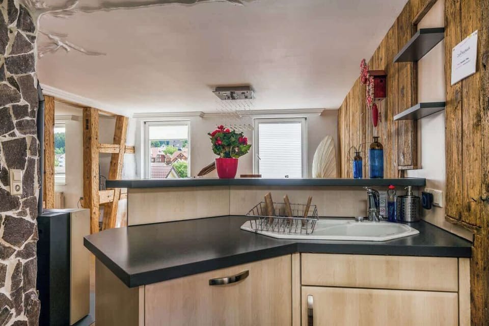 Separater Waschbereich mit Spülmaschine 