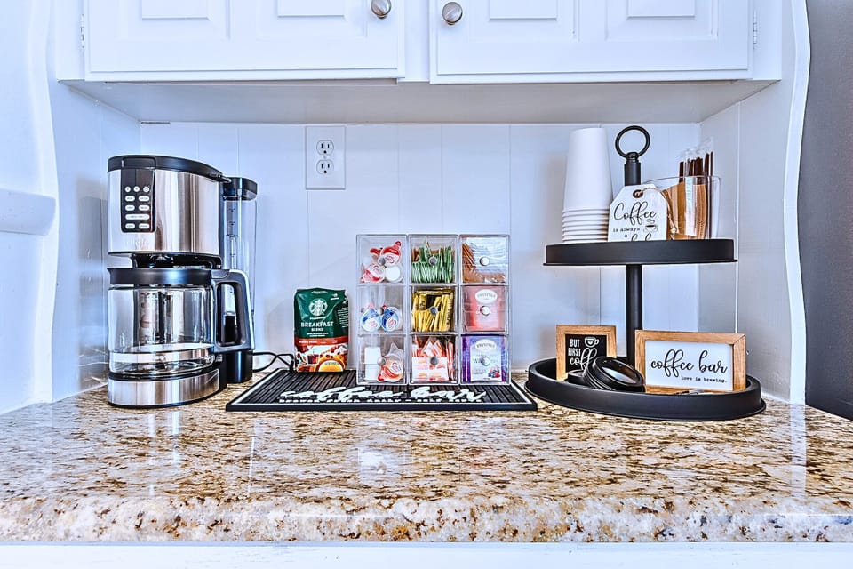 Kitchen Coffee Tea Station