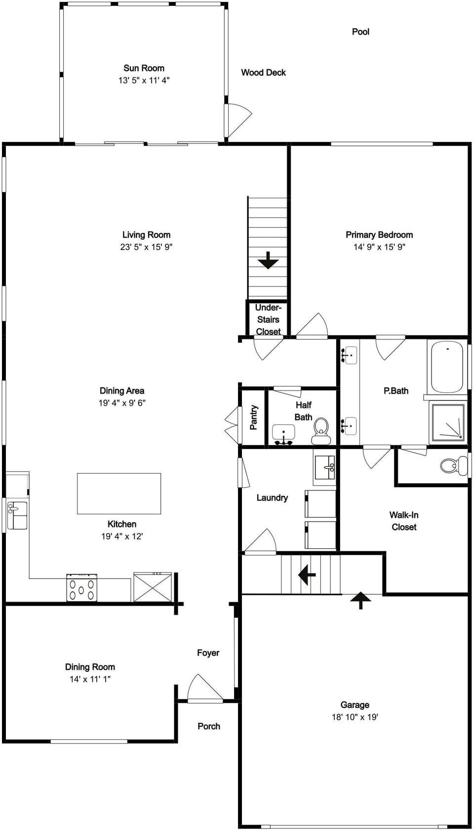 1st Floor Plan