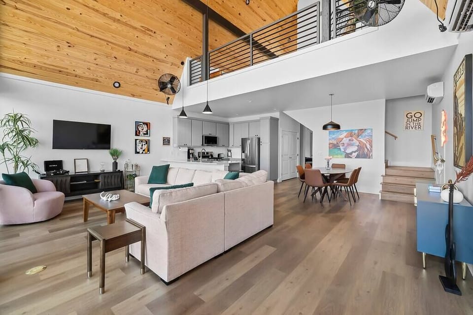 Living and dining room