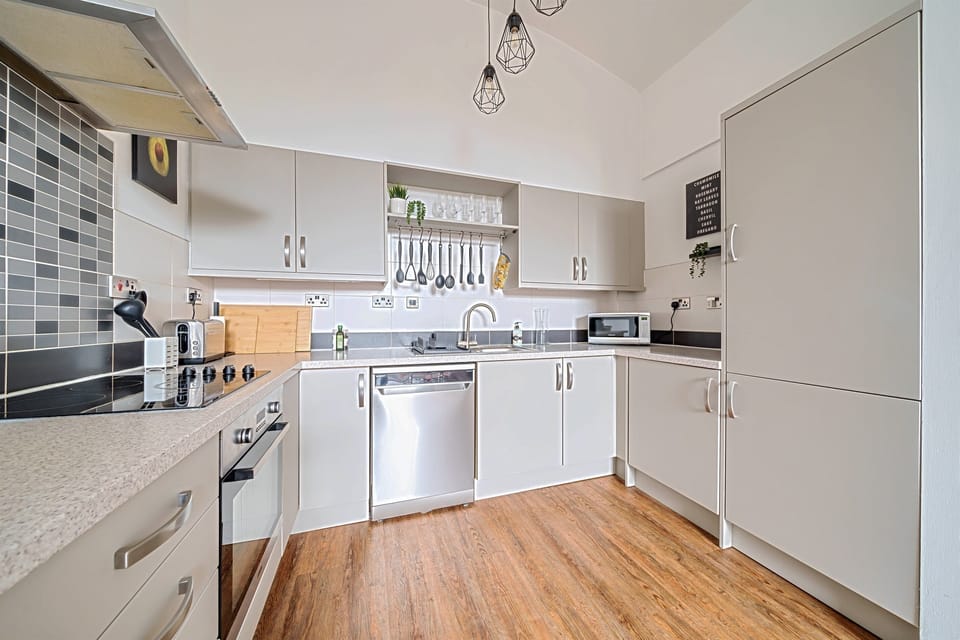 Modern Kitchen with dishwasher