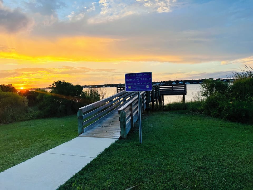 Little Lagoon access conveniently located through a neighborhood trail.