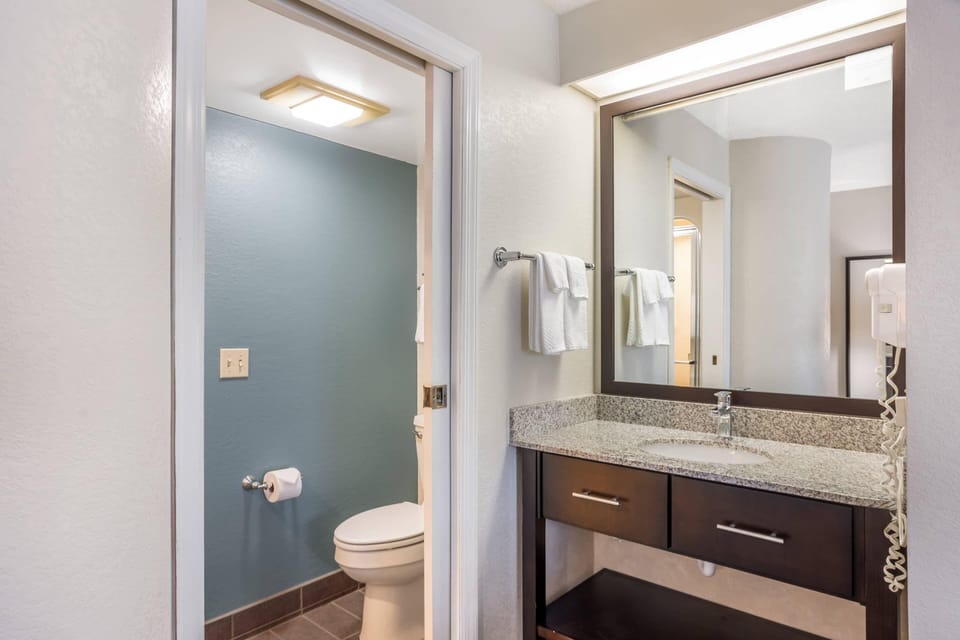 2 Double Beds, Non-Smoking, No Pets Allowed | Bathroom | Shower, eco-friendly toiletries, hair dryer, towels