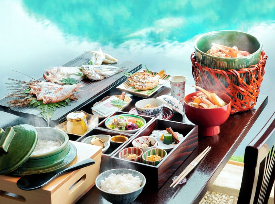 Daily Japanese breakfast for a fee