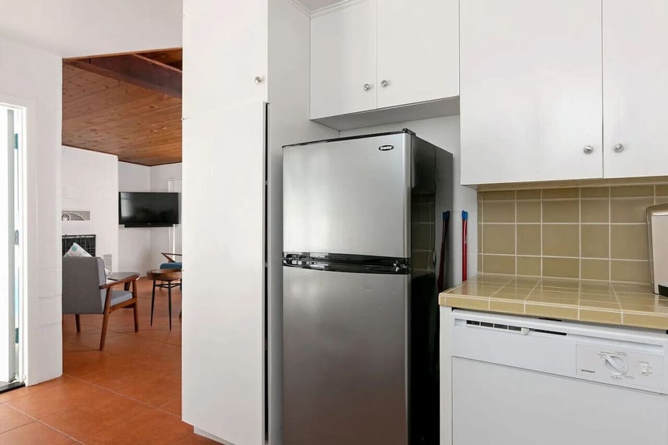 Refrigerator in the kitchen