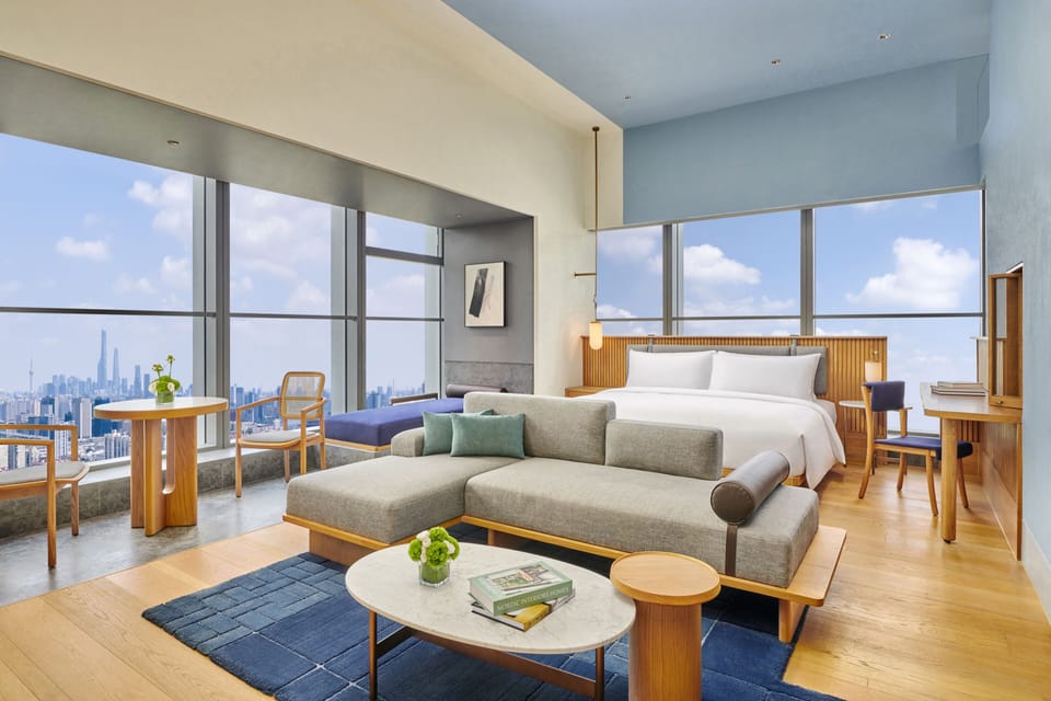 Luxury Studio, City View | Down comforters, free minibar, in-room safe, desk