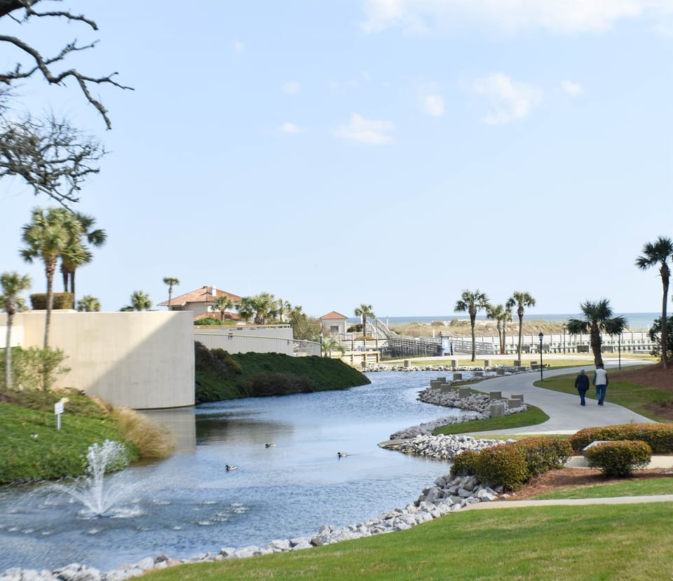 Walkway between the Two Towers