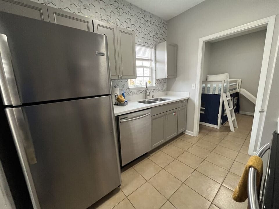 Kitchen - Fully Stocked with all appliances to cook at home