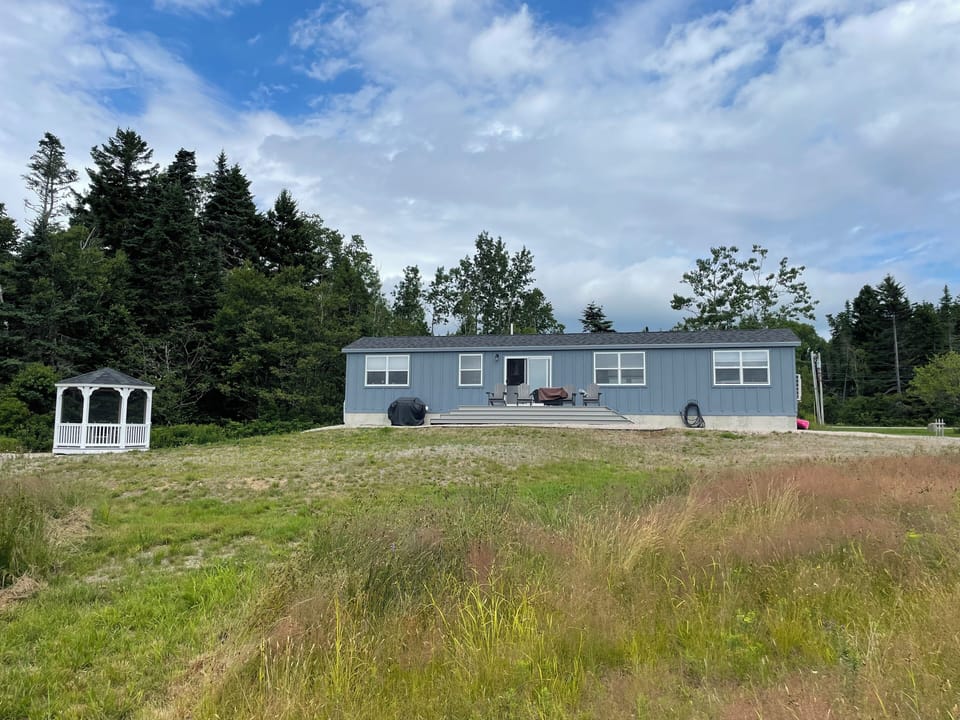 Private location with a large yard