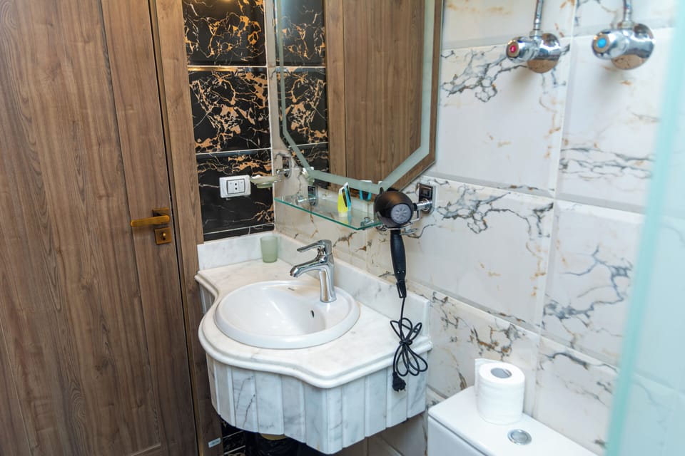 Shower, hair dryer, children's robes, bidet