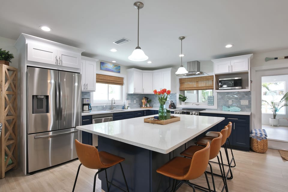 Gourmet Kitchen Gourmet Kitchen stocked with everything you need to make meals for the whole family!