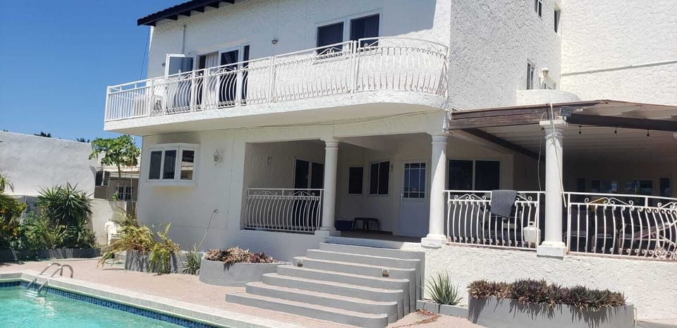 Large Balcony/Large Covered Patio for Entertaining/Oversized Inground Pool