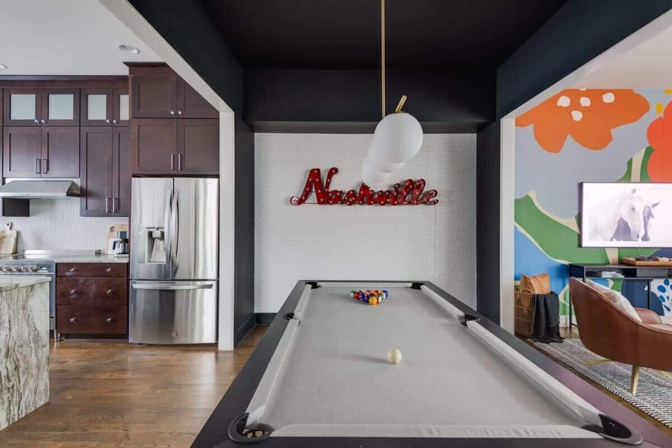Spacious Home with a Pool Table for Entertainment
