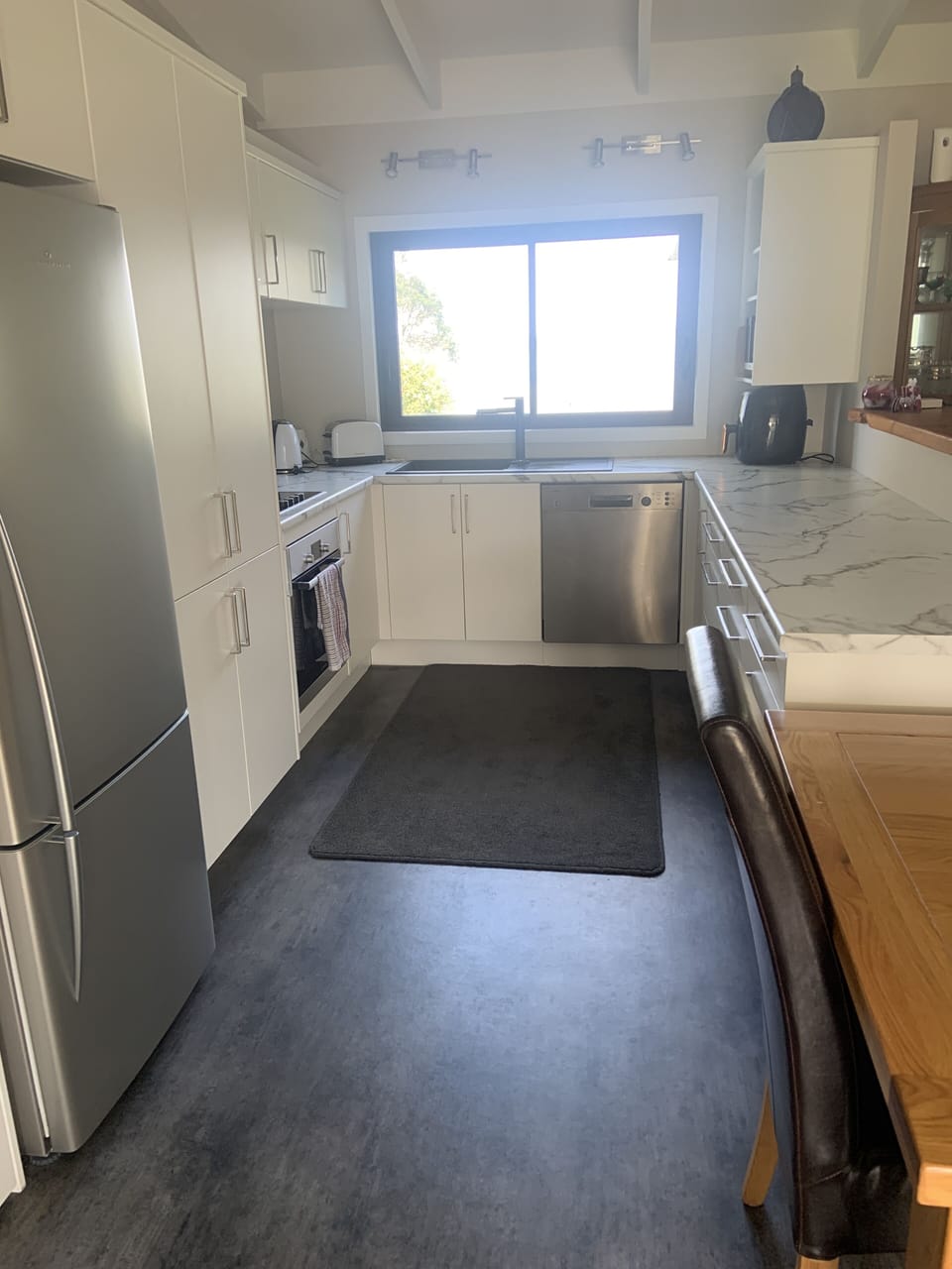 Kitchen fully equipped, just bring your food