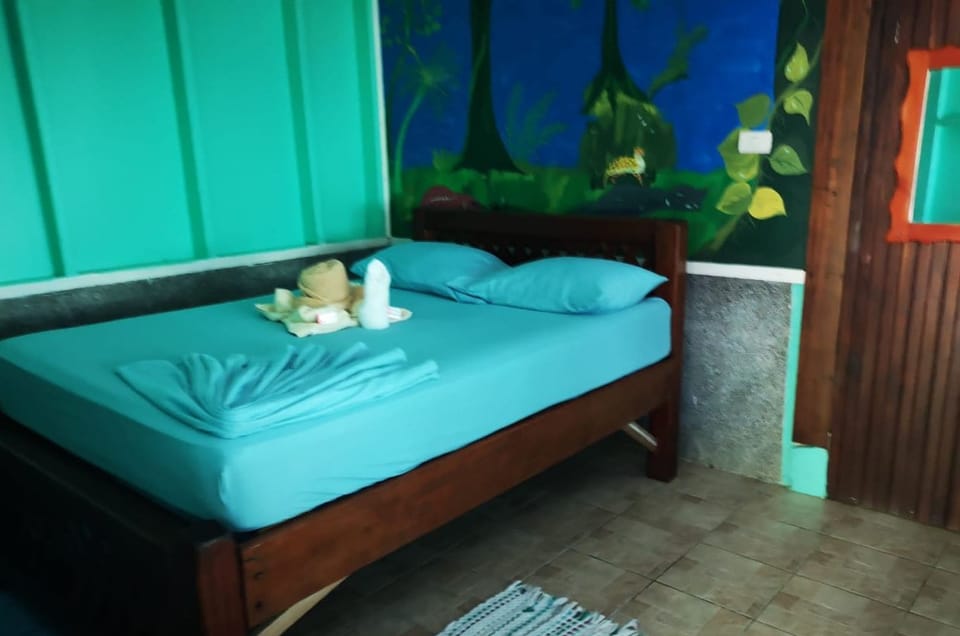 Desk, individually decorated, bed sheets