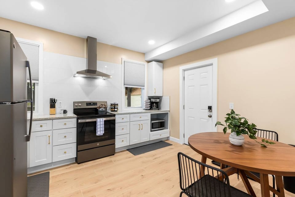 Prepare your meals using our fully-equipped kitchen stocked with all the essentials.
