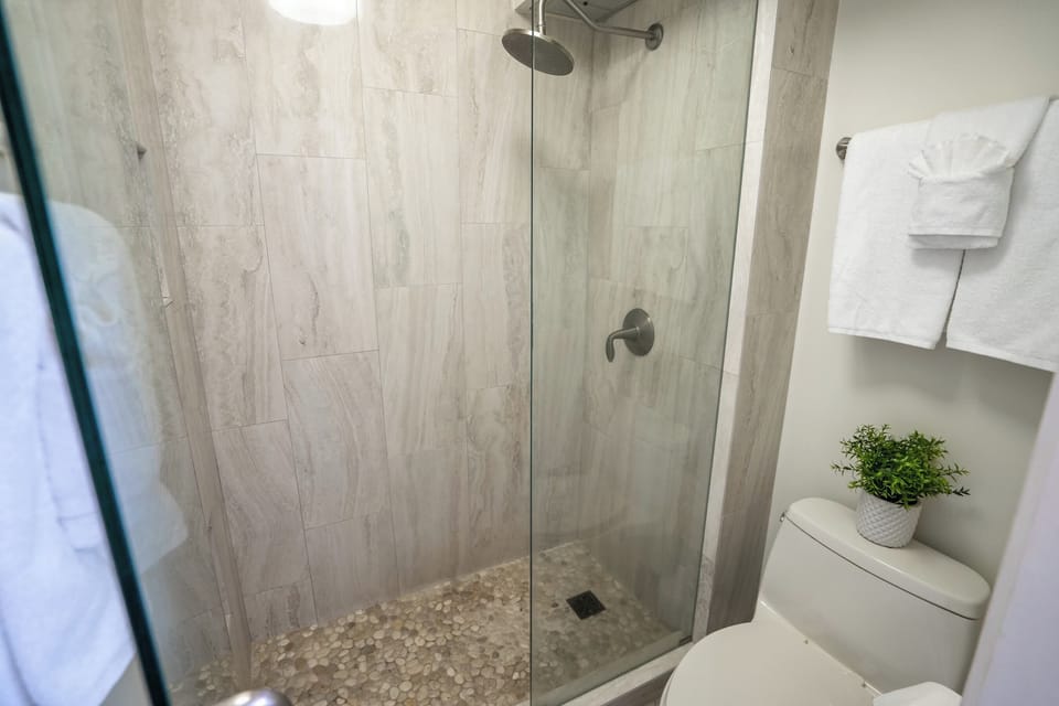 Walk in shower