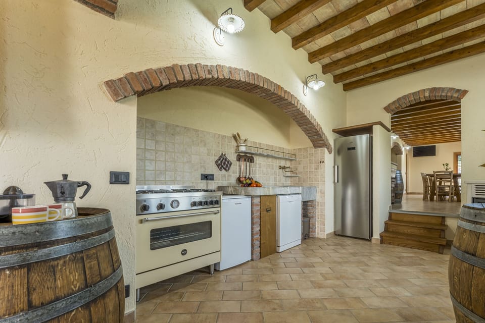 House | Private kitchen | Full-size fridge, microwave, oven, stovetop
