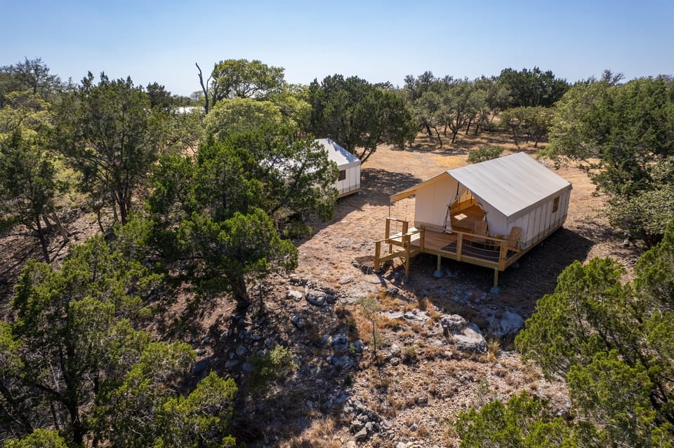 Main View of Escape Tent