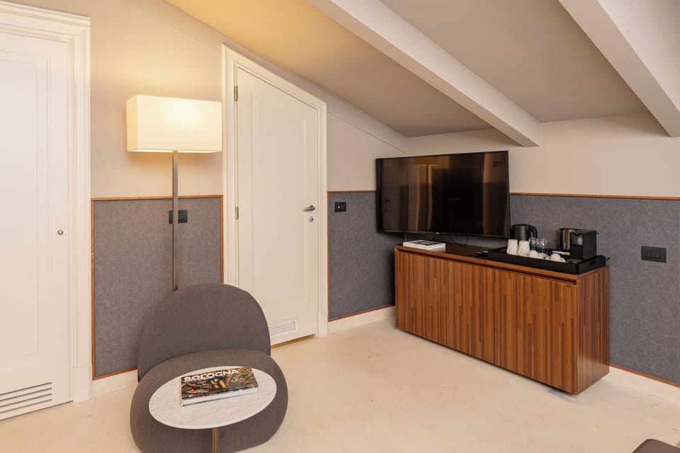 Junior Suite (Attic) | Premium bedding, down comforters, memory foam beds, minibar