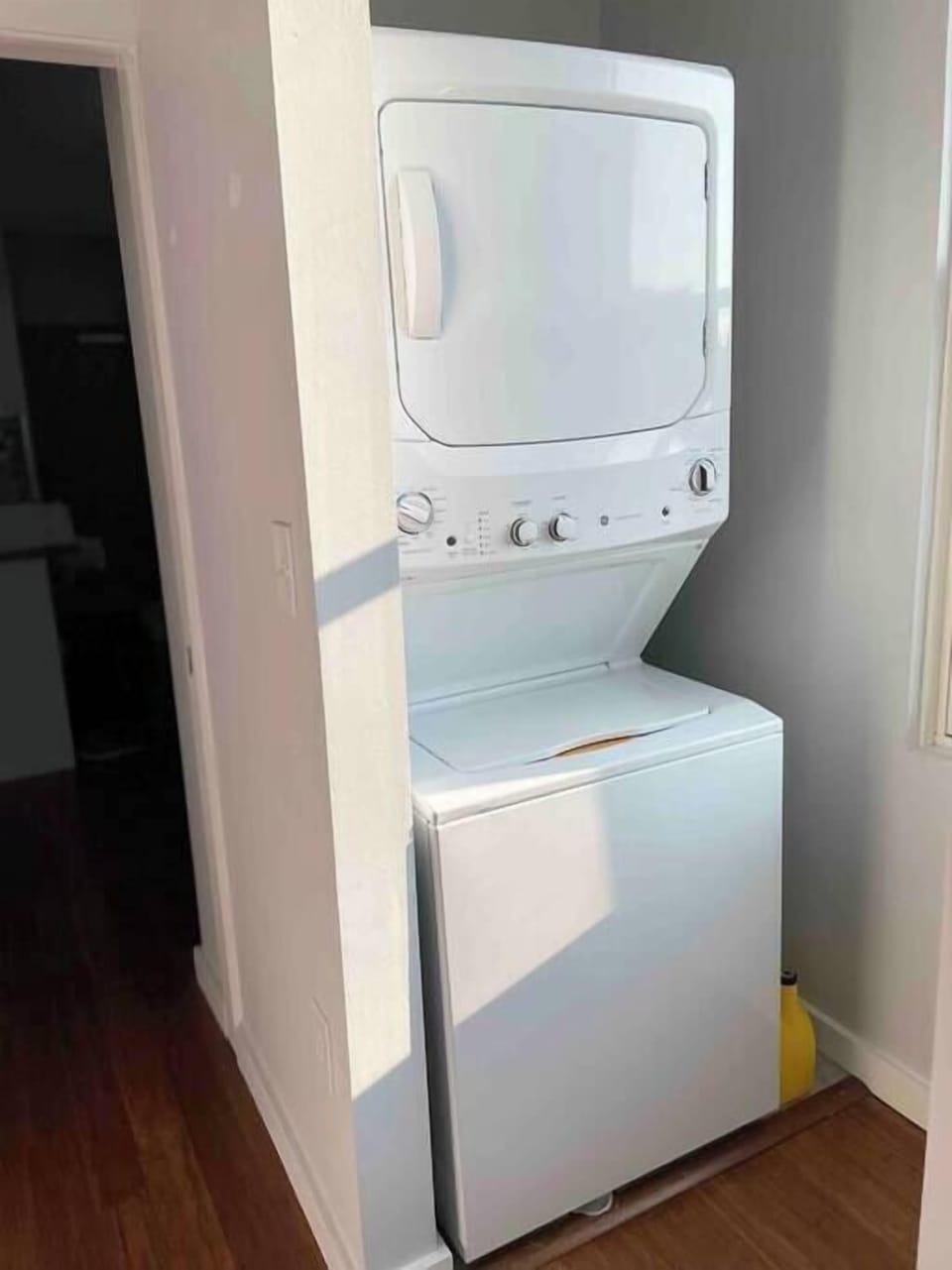 In-unit laundry with complimentary detergent for use.