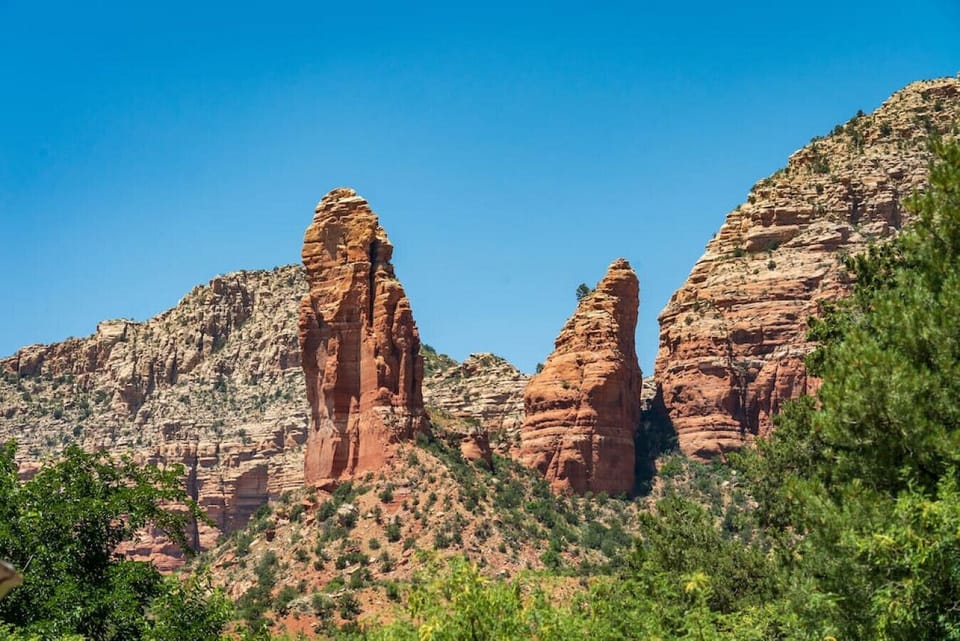 Unbelievable view of incredibly unique red rock formations!