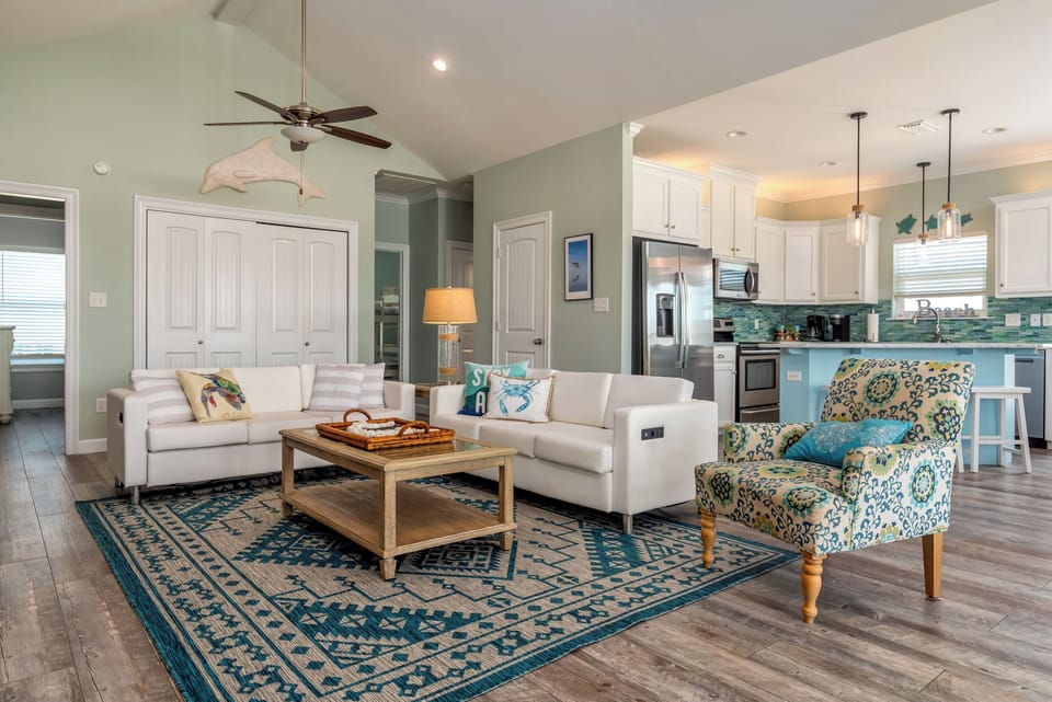 open floor plan