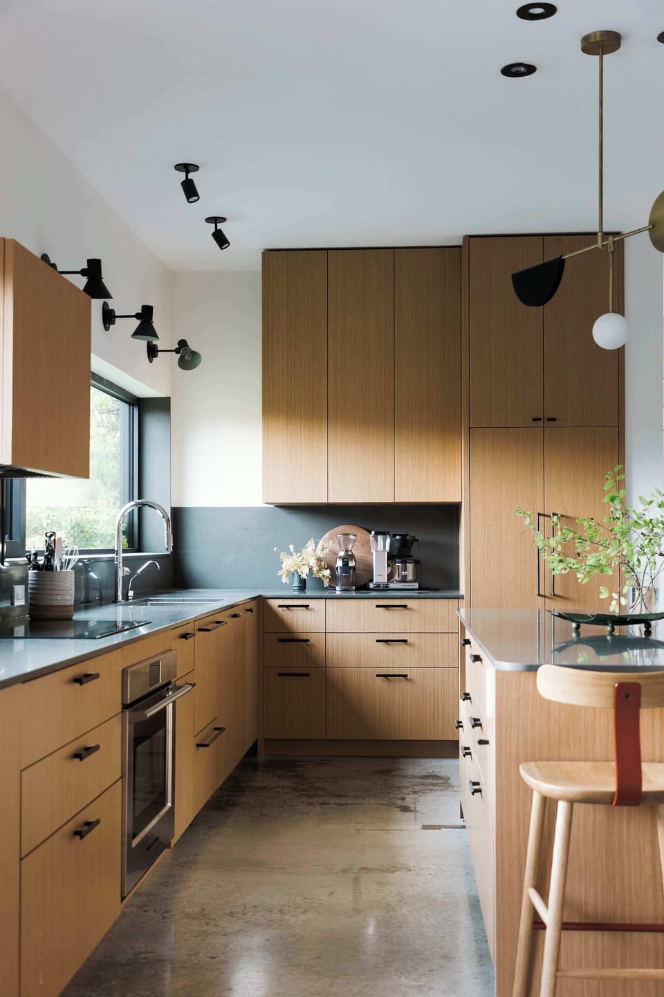 Newly renovated kitchen.