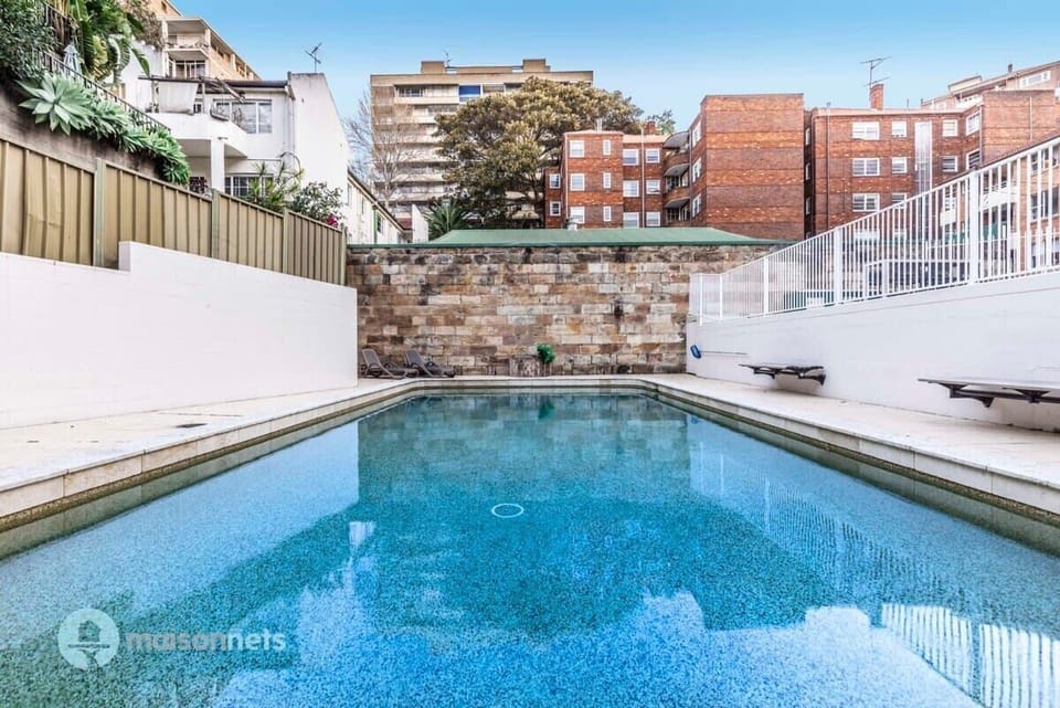 Outdoor pool access