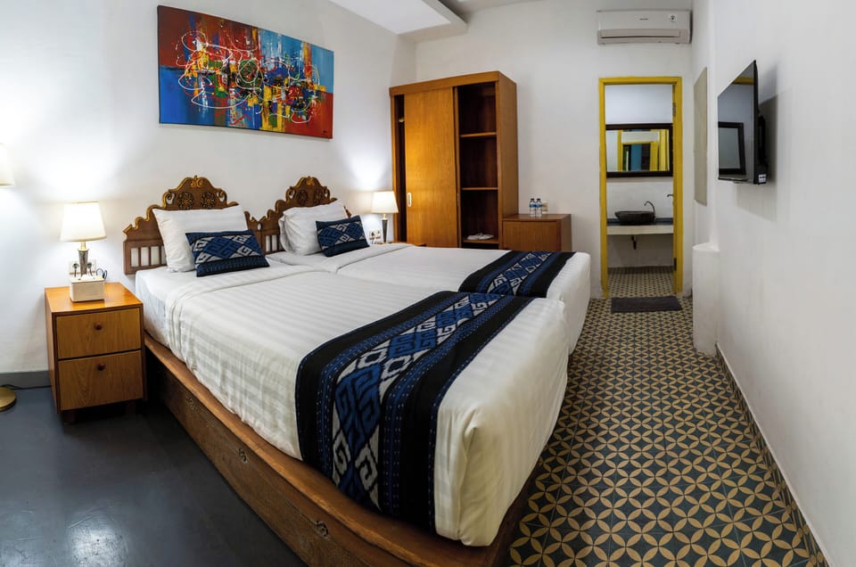 Standard Twin Room, 2 Twin Beds | WiFi (free), individually furnished, bed sheets
